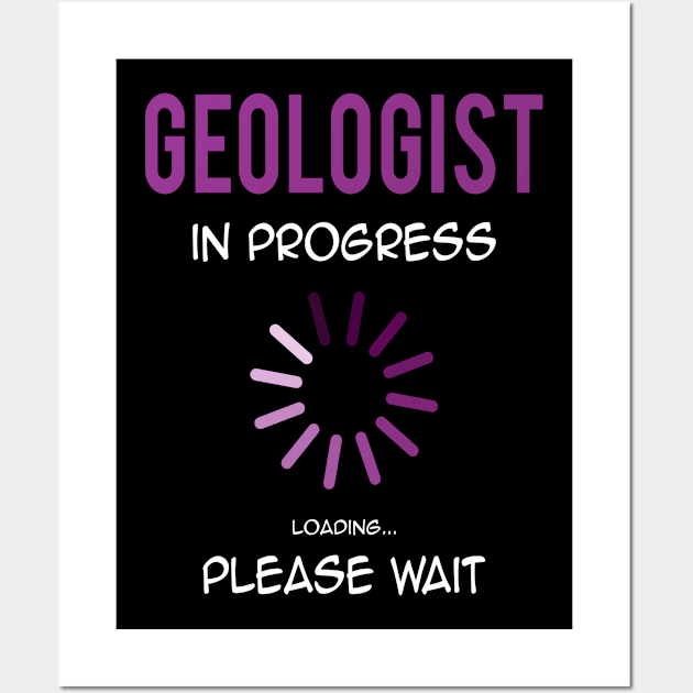 Geologist in future Wall Art by TheBestHumorApparel